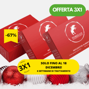 Integratore TorelloOfferta: 3 scatole al prezzo di 1